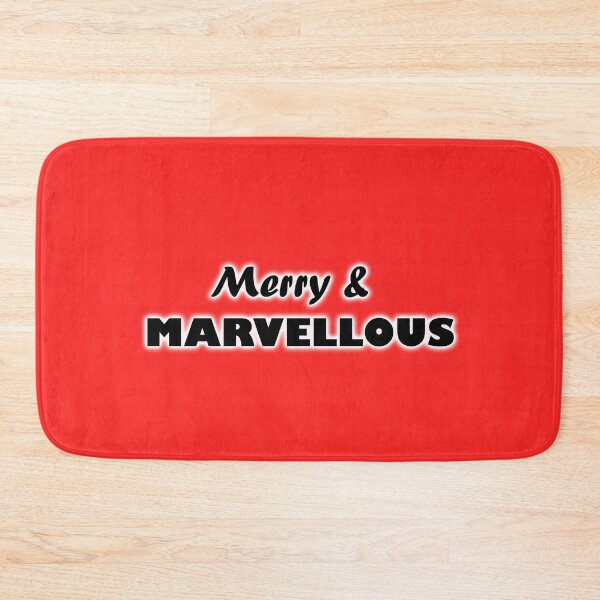 Item preview, Merry and Marvellous Christmas Typography designed and sold by annenambiro.
