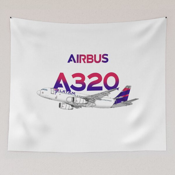 Item preview, Airbus A320 designed and sold by PlanesArtByLeo.