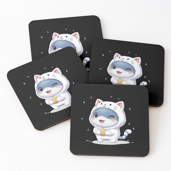Item preview, Meow Shark designed and sold by Nature's Chibis.