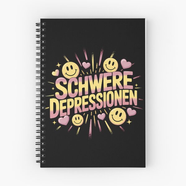 Artikelvorschau, Schwere Depressionen – Deutsche Memes Wortspiel Design entworfen und verkauft von LoFizzy.