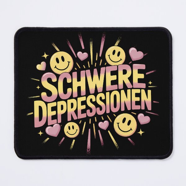 Item preview, Schwere Depressionen – Deutsche Memes Wortspiel Design designed and sold by LoFizzy.
