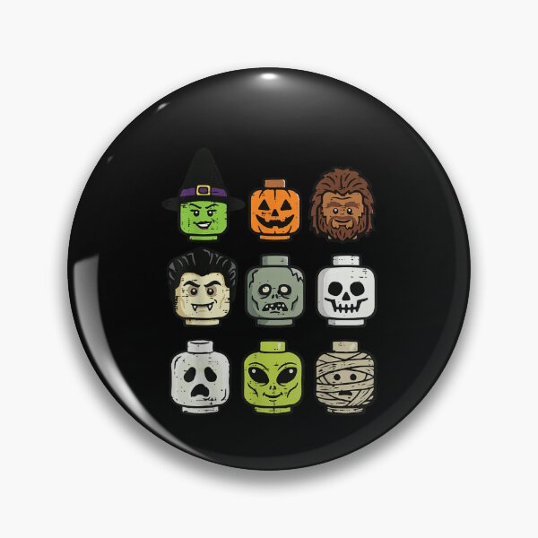 Item preview, Halloween Building Blocks Head Cute Bricks Costume Boys Kids designed and sold by leevekaArt.