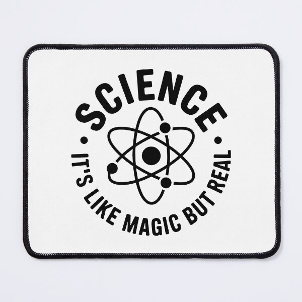 Item preview, Science It's Like Magic But Real – Nerdy Science Badge Design designed and sold by LoFizzy.