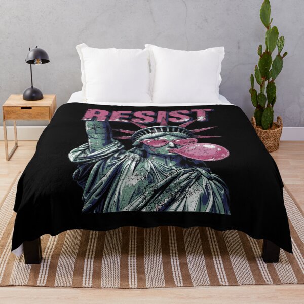 Item preview, Resist Statue Of Liberty Sunglasses Bubblegum Pop Art Graphic designed and sold by TheHellIWontSh.