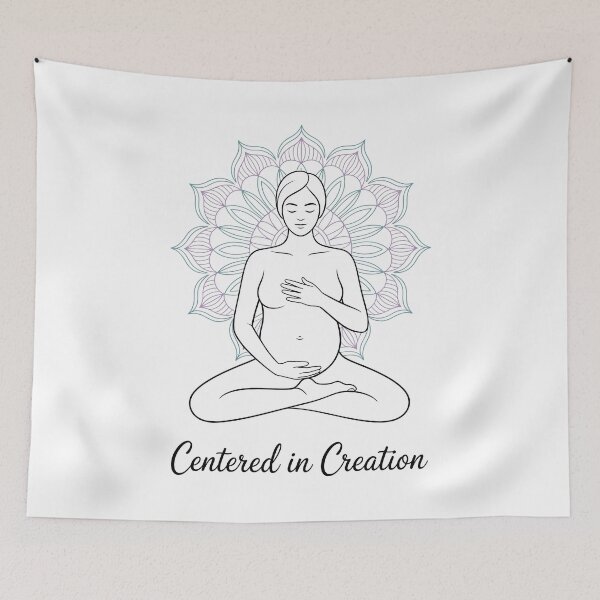 Item preview, Centered In Creation Pastel Mandala Halo Piece designed and sold by 108stillness.