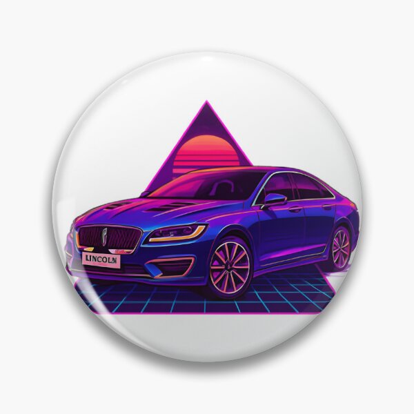 Item preview, Lincoln MKZ Modern Luxury Sedan Car Illustration Design designed and sold by HopeHava.