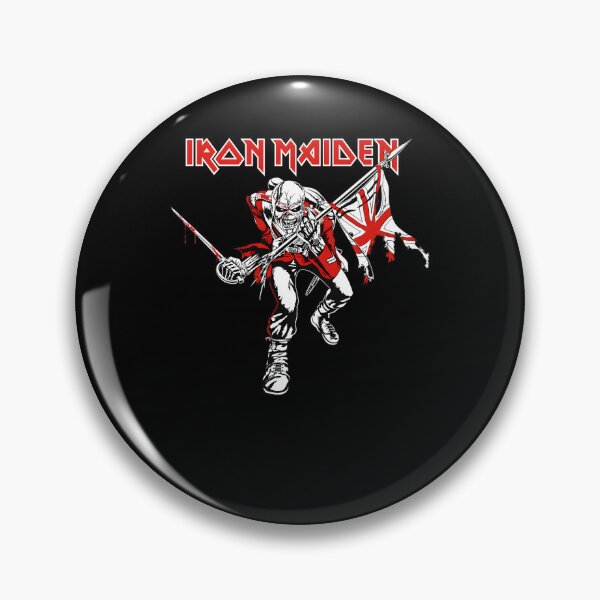 Item preview, Maiden Eddie Soldier British Flag  designed and sold by Rafiqrafisqy.