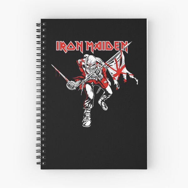 Item preview, Maiden Eddie Soldier British Flag  designed and sold by Rafiqrafisqy.