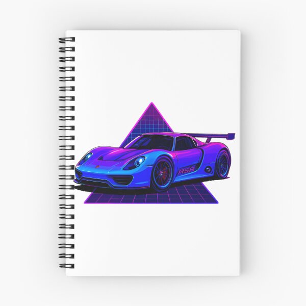 Item preview, Classic Porsche RSR Racing Car Illustration Design designed and sold by HopeHava.