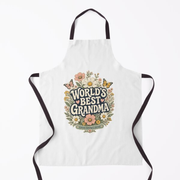 Item preview, World's Best Grandma Love Grows Here designed and sold by Mnyusshop.