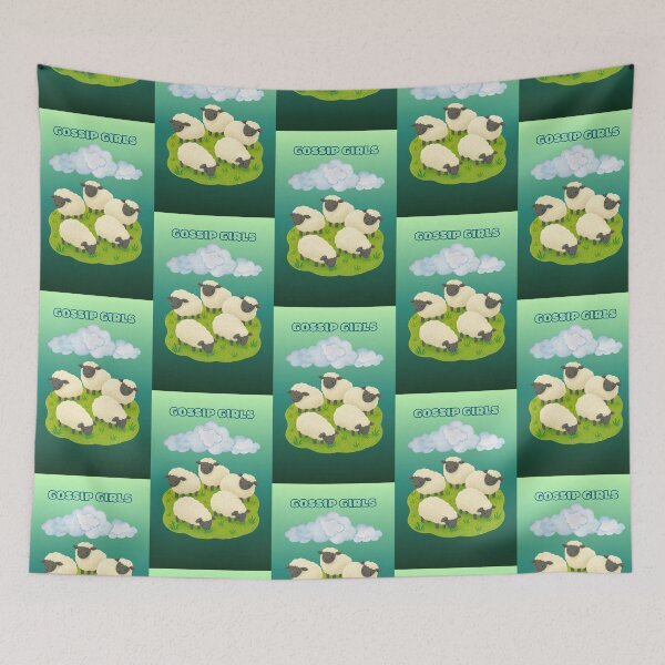 Item preview, Gossip Girls Funny Sheep Office Humor Sarcastic Quote designed and sold by DontCareClub.