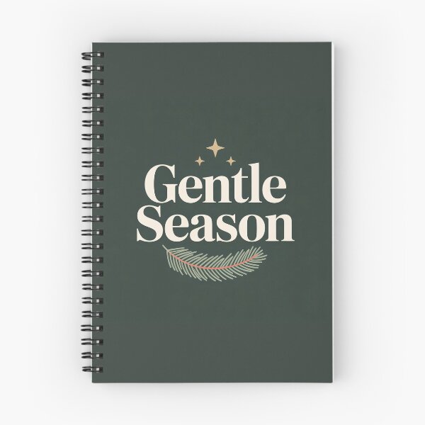 Item preview, Gentle Season Minimalist Christmas Pine Typography  designed and sold by TrendMorphic.