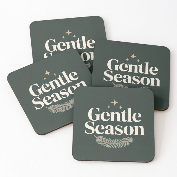 Item preview, Gentle Season Minimalist Christmas Pine Typography  designed and sold by TrendMorphic.