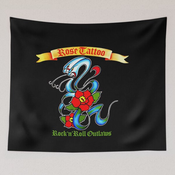 Item preview, Rose Tattoo Rock And Roll  designed and sold by risingbliss.