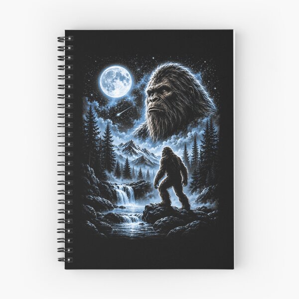 Item preview, Vintage Bigfoot Howling at Moon Sasquatch Funny Meme Humor designed and sold by ArtByimamS.
