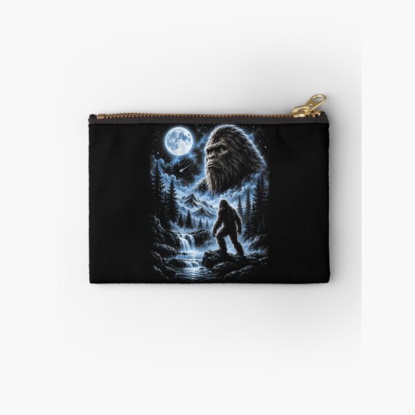 Item preview, Vintage Bigfoot Howling at Moon Sasquatch Funny Meme Humor designed and sold by ArtByimamS.