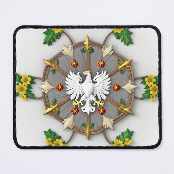 Item preview, Eagle in Circle of Flowers designed and sold by Pixicato.