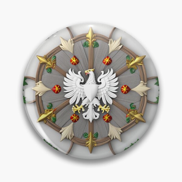 Item preview, Eagle in Circle of Flowers designed and sold by Pixicato.