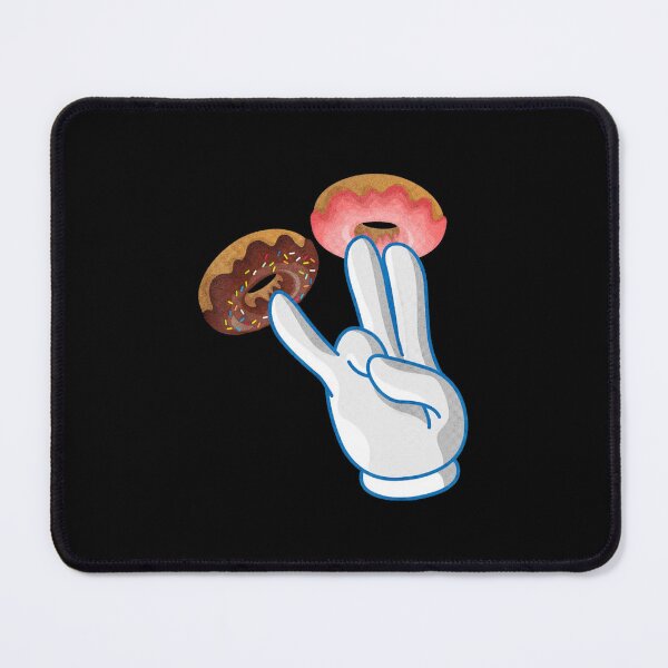Item preview, Donut Hand Sign Retro Pop Art designed and sold by bonizem.