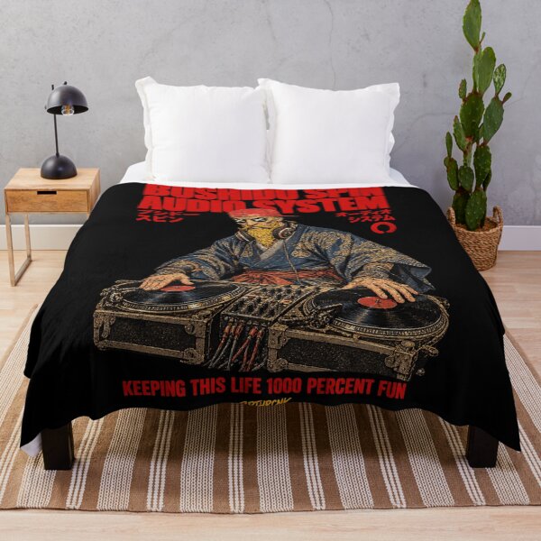 Item preview, Bushido Spin Audio System Human Samurai DJ - Bearded Samurai DJ Art designed and sold by BRTHRCNK01.