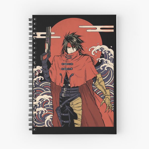 Item preview, Vincent Valentine Final Fantasy VII Ukiyo-e Anime Gaming Streetwear Tee designed and sold by Senpaiwaves.