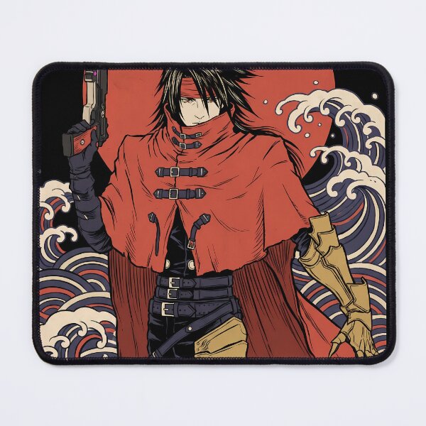 Item preview, Vincent Valentine Final Fantasy VII Ukiyo-e Anime Gaming Streetwear Tee designed and sold by Senpaiwaves.