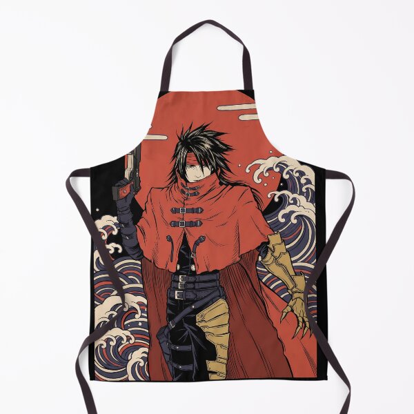 Item preview, Vincent Valentine Final Fantasy VII Ukiyo-e Anime Gaming Streetwear Tee designed and sold by Senpaiwaves.