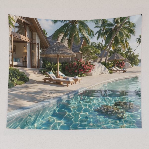 Item preview, Tropical Paradise Retreat – Luxury Poolside Villa designed and sold by nhk999.