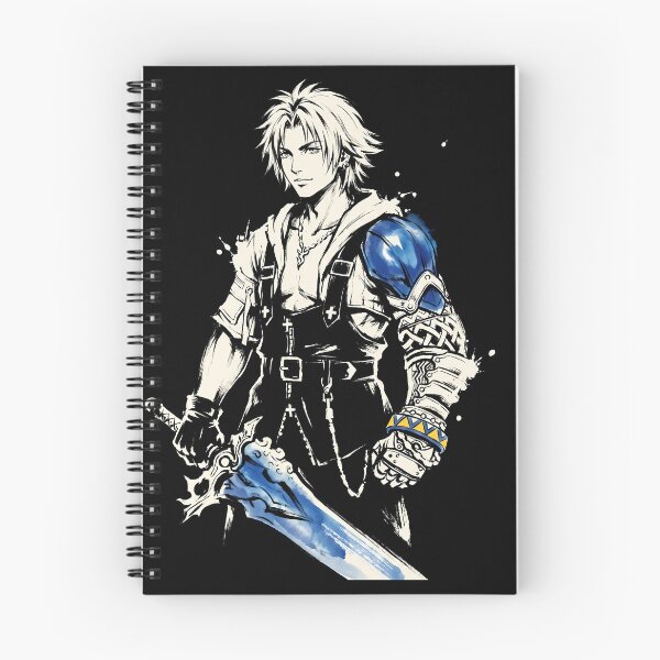 Item preview, Tidus Final Fantasy X Sumi-e Video Game Anime Shirt designed and sold by Senpaiwaves.