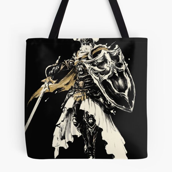 Item preview, The Warrior of Light Final Fantasy XIV Sumi-e Gaming Graphic Tee designed and sold by Senpaiwaves.