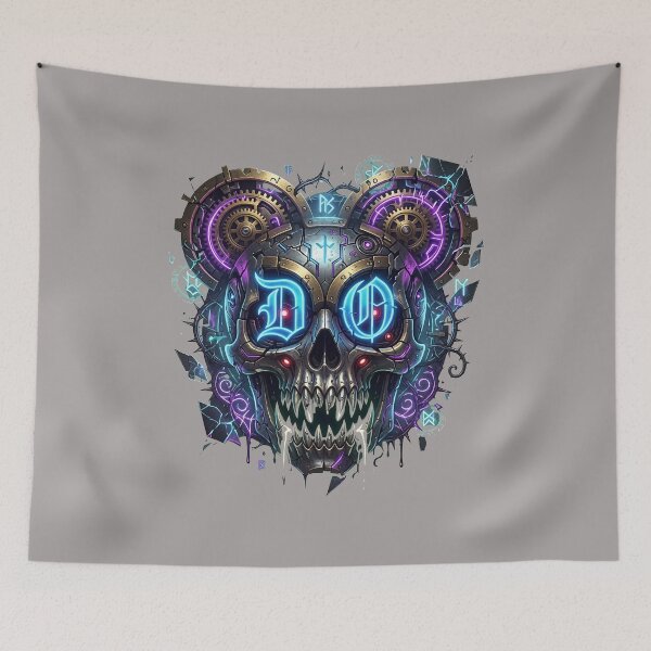Item preview, Distressed Electronic Bear Head Symbol-9 designed and sold by MaximiliKaas.