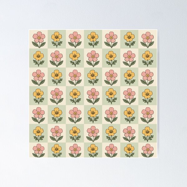 Item preview, floral pattern vintage designed and sold by sheelatewatia.