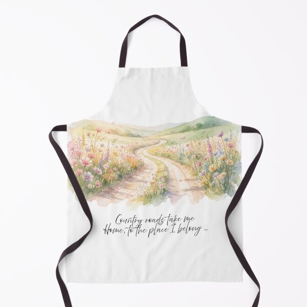 Item preview, Country Road Watercolour Illustration designed and sold by made by Golightly x.