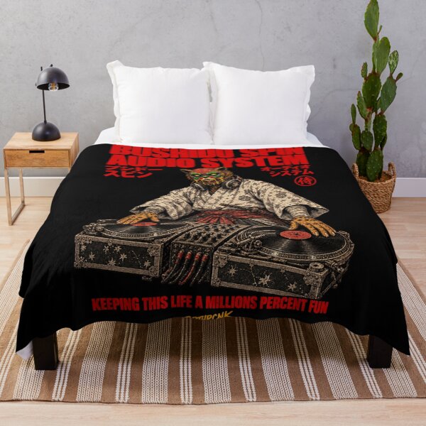 Item preview, Bushido Spin Audio System Leopard Samurai DJ - Bushido Cat DJ Art designed and sold by BRTHRCNK01.