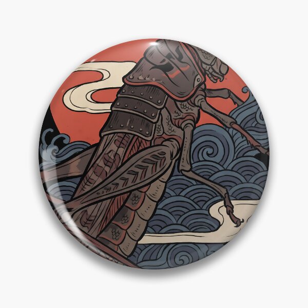 Item preview, A Locust Drone Gears of War Ukiyo-e Video Game Anime Shirt designed and sold by Senpaiwaves.