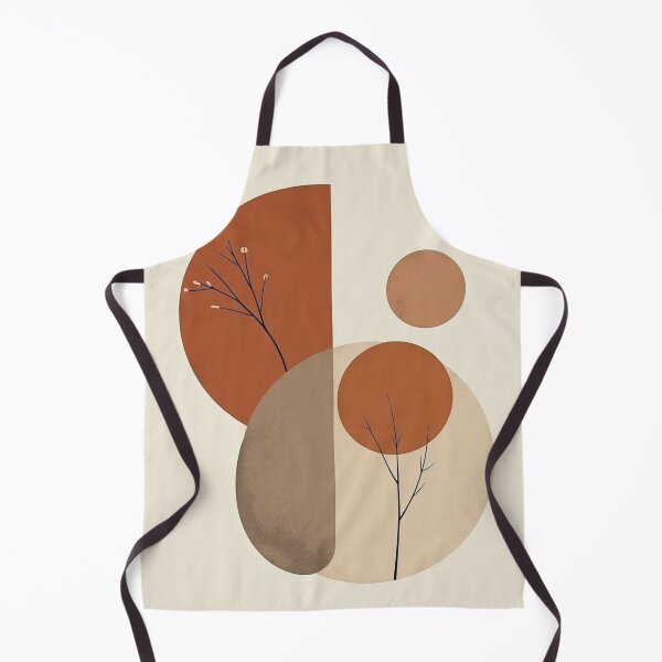 Item preview, Terracotta Botanical Abstract - Minimalist Scandinavian designed and sold by nhk999.