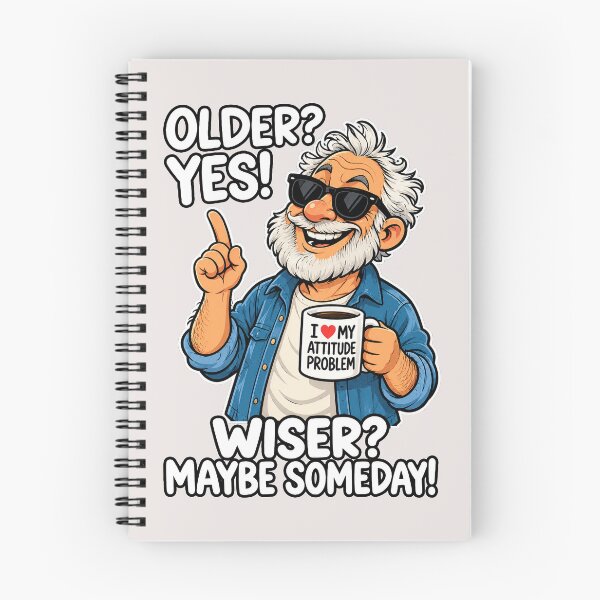 Item preview, Older Yes Wiser Maybe Someday For Him designed and sold by Teedefy.