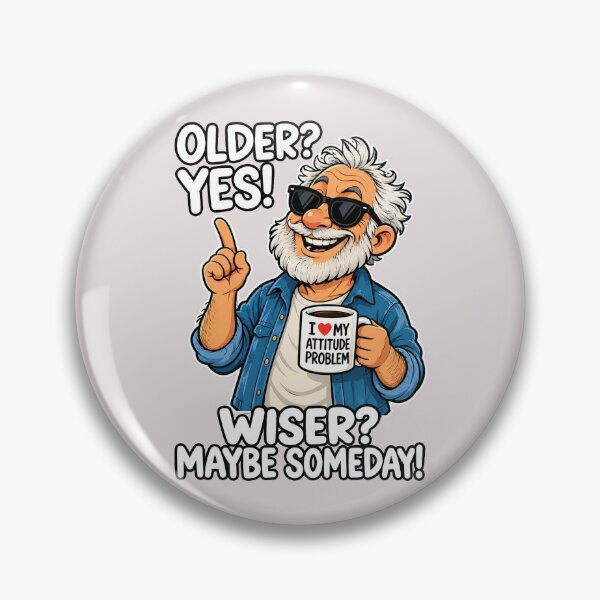 Item preview, Older Yes Wiser Maybe Someday For Him designed and sold by Teedefy.