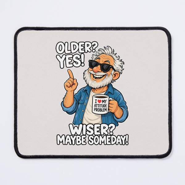 Item preview, Older Yes Wiser Maybe Someday For Him designed and sold by Teedefy.