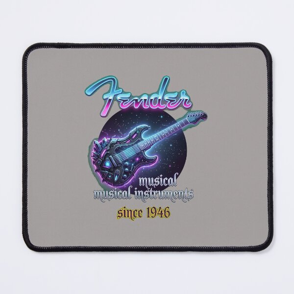 Item preview, Distressed Fender Logo Guitar Since 1946 Graphic-36 designed and sold by MaximiliKaas.