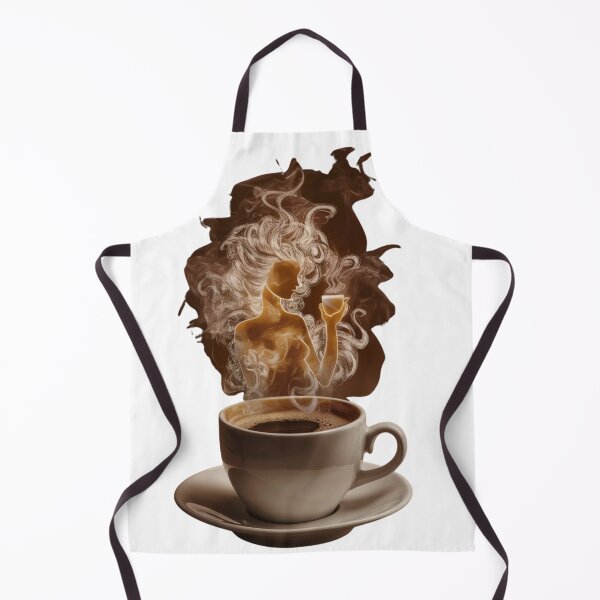 Item preview, Coffee Woman Steam - Surreal Coffee Cup With Woman Silhouette Art designed and sold by the wellness script.