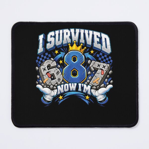 Item preview, I Survived 6 7 Now Im 8 Year Old Funny 8th Birthday Boys designed and sold by ArtByimamS.