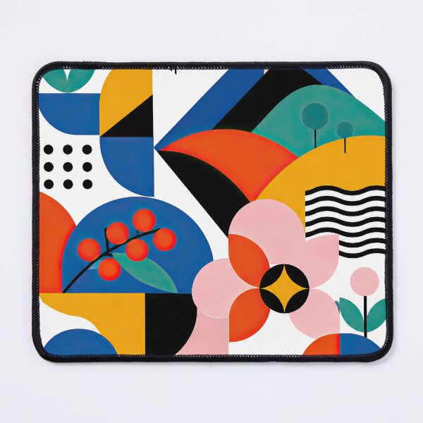 Item preview, Colorful geometric travel poster featuring abstract mountains, s designed and sold by ckybe.