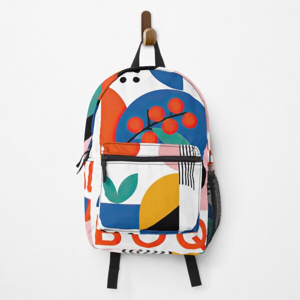 Item preview, Colorful geometric travel poster featuring abstract mountains, s designed and sold by ckybe.
