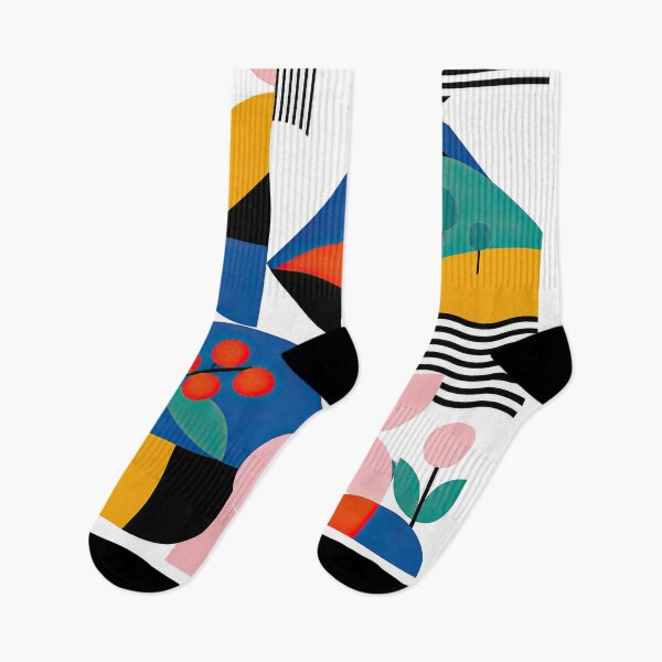 Item preview, Colorful geometric travel poster featuring abstract mountains, s designed and sold by ckybe.