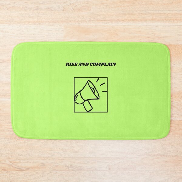 Item preview, Rise And Complain Funny Sarcastic Anti Motivational Quote designed and sold by DontCareClub.