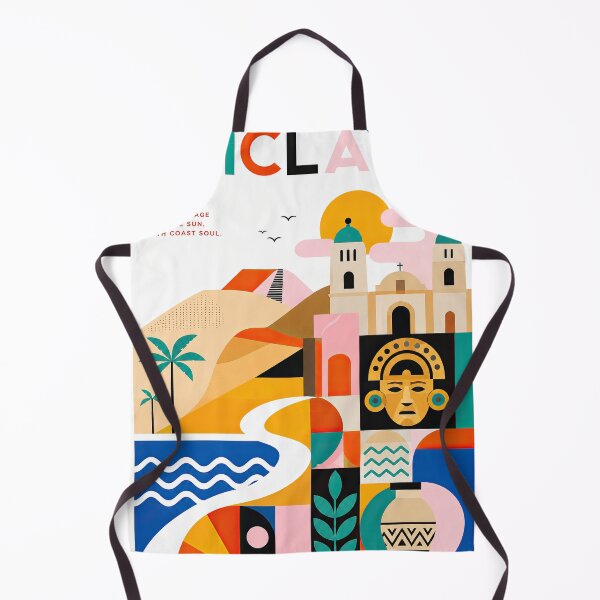 Item preview, Colorful geometric travel poster celebrating Peru with coastal designed and sold by ckybe.