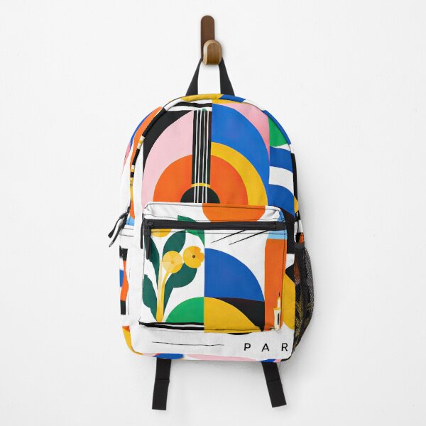 Item preview, Colorful geometric poster celebrating Paraguay with national cul designed and sold by ckybe.
