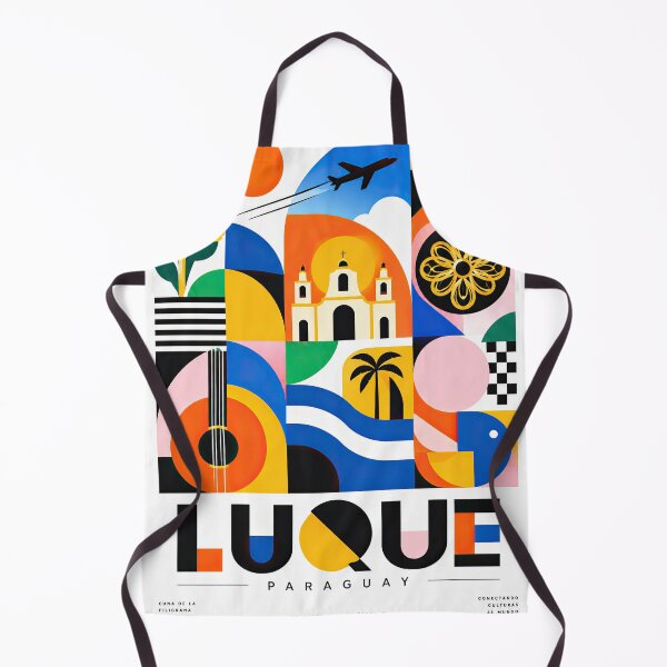 Item preview, Colorful geometric poster celebrating Paraguay with national cul designed and sold by ckybe.