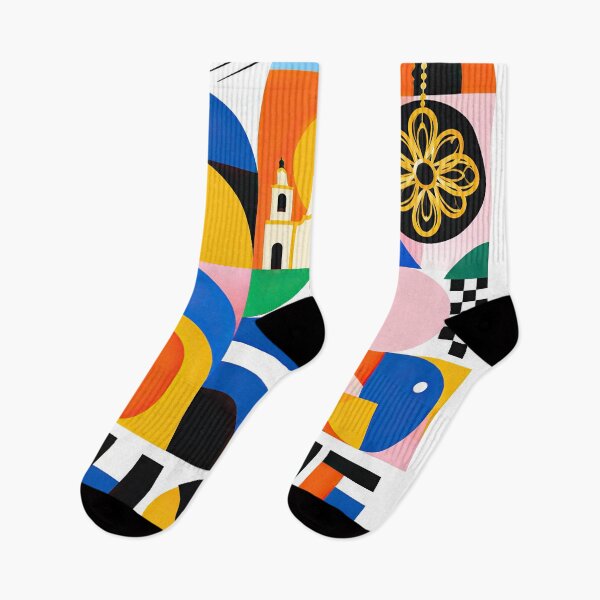 Item preview, Colorful geometric poster celebrating Paraguay with national cul designed and sold by ckybe.